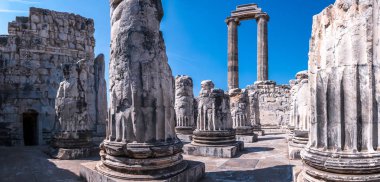 Aydın 'ın Didim ilçesindeki Apollo Tapınağı kalıntıları. Buranın diğer adı Didyma Ancient City.