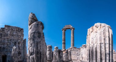 Aydın 'ın Didim ilçesindeki Apollo Tapınağı kalıntıları. Buranın diğer adı Didyma Ancient City.