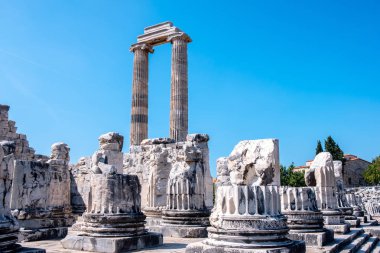 Aydın 'ın Didim ilçesindeki Apollo Tapınağı kalıntıları. Buranın diğer adı Didyma Ancient City.