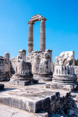 Aydın 'ın Didim ilçesindeki Apollo Tapınağı kalıntıları. Buranın diğer adı Didyma Ancient City.