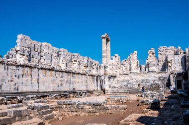 Aydın 'ın Didim ilçesindeki Apollo Tapınağı kalıntıları. Buranın diğer adı Didyma Ancient City.