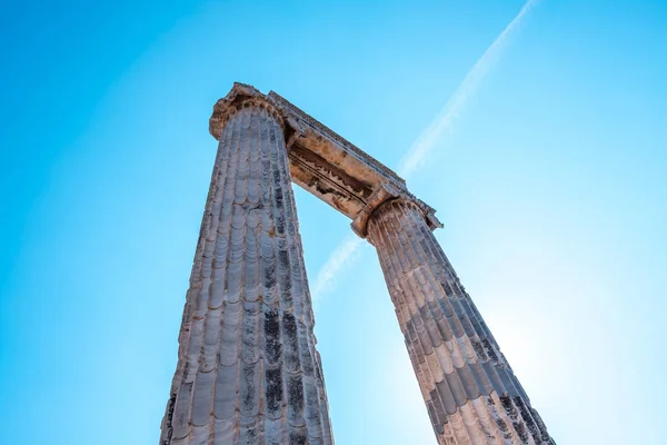 Ruins Apollo Temple Didim Aydin Town Turkey Other Name Place — Stock Photo, Image