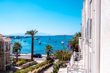Bodrum Kalesi, Ege Denizi ve Bodrum Kalesi 'nden tekne fotoğrafları.