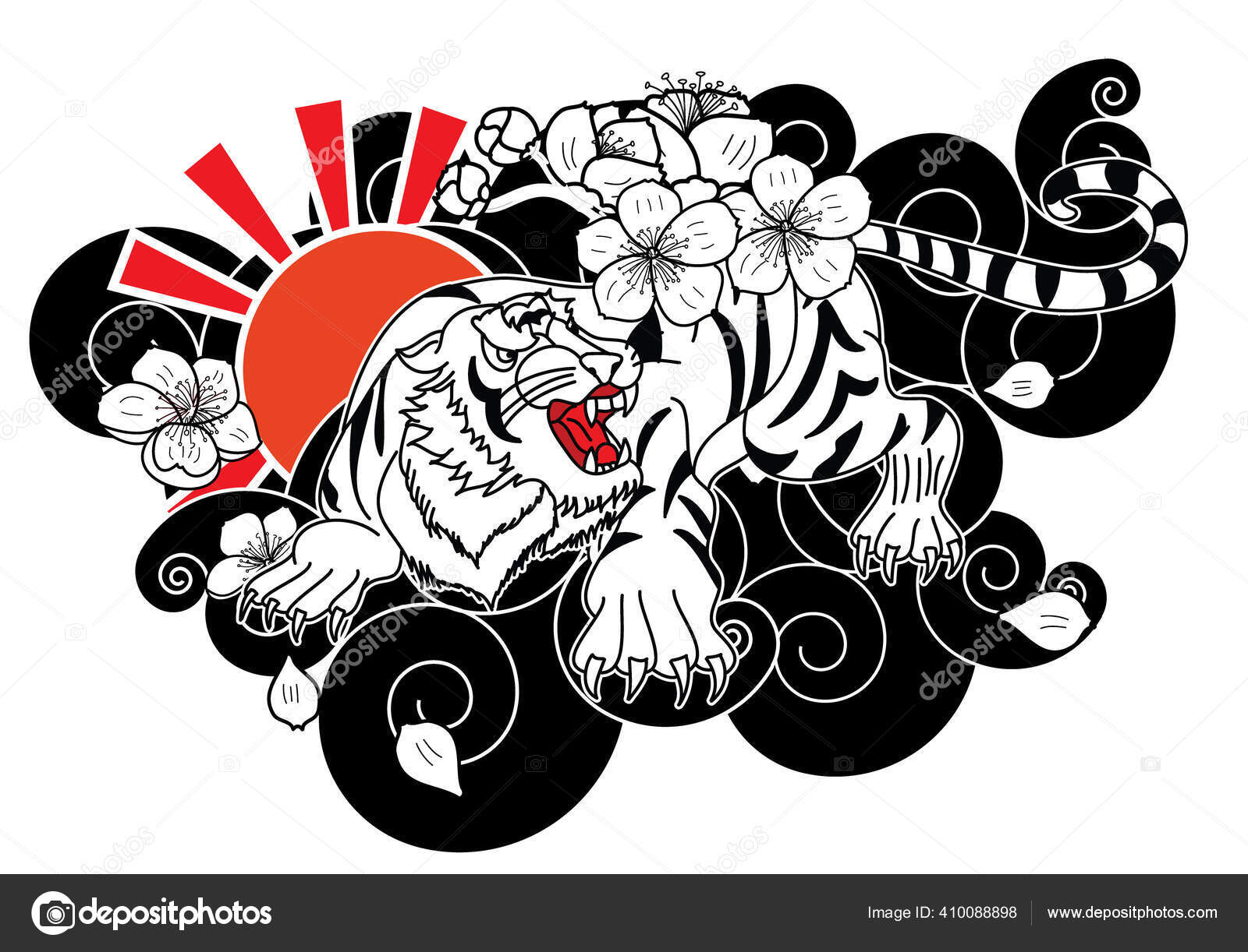 70 Epic Japanese Tiger Tattoo Designs for Men [2023 Guide]