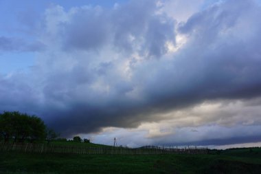 Fırtına önce kırsal