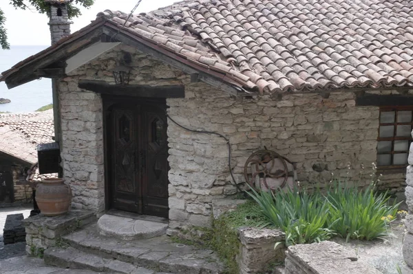 罗马尼亚女王的故居 植物园 保加利亚巴尔奇克 — 图库照片