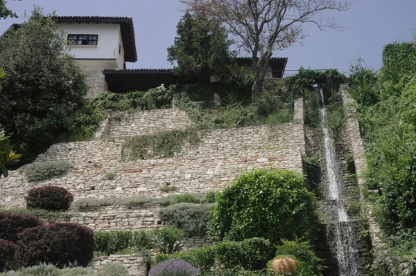 Bývalé Rezidence Rumunské Královny Botanická Zahrada Balchik Bulharsko — Stock fotografie