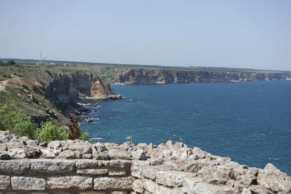 Lugares Históricos Pitorescos Bulgária Cabo Kaliakra — Fotografia de Stock