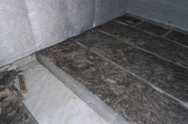 çerçeve evde zemin yalıtımı