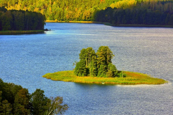 Озеро Дждзелево Рядом Старе Жухи — стоковое фото