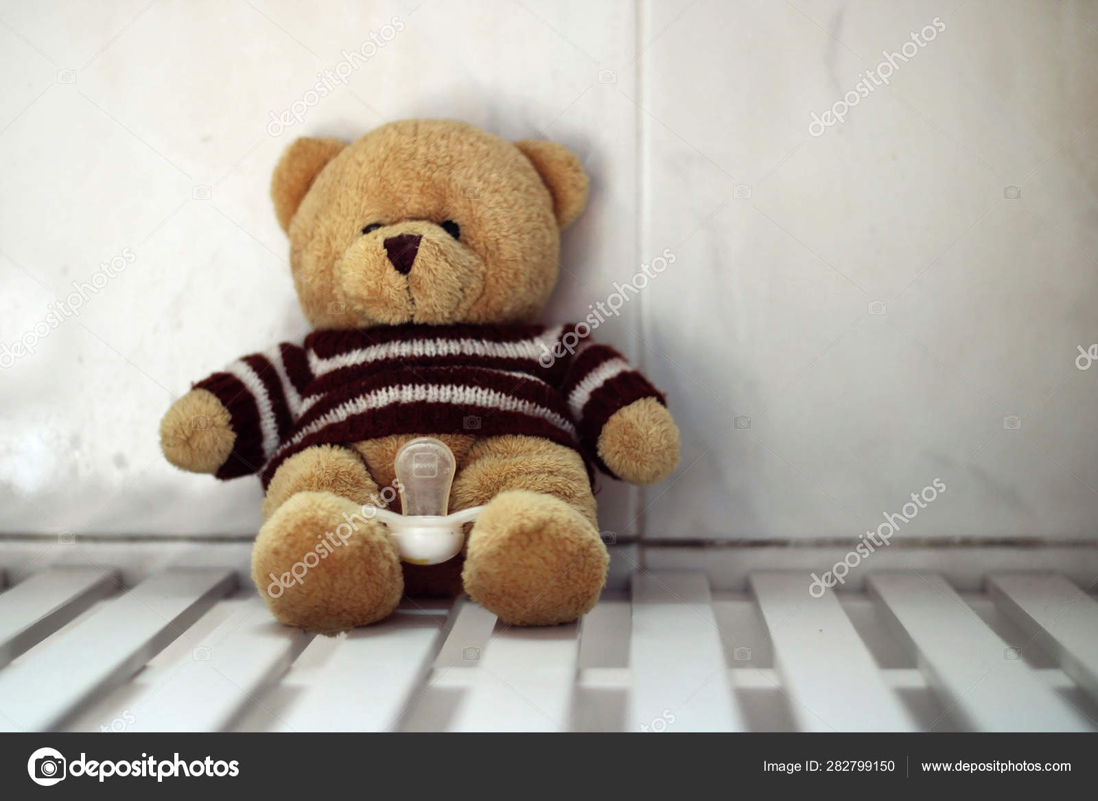 pacifier with teddy bear