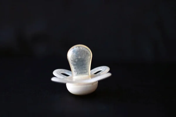 Pacifier on a white background.