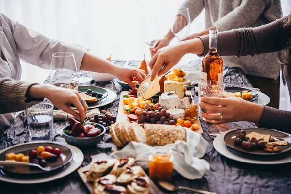 Festa a cena — Foto Stock