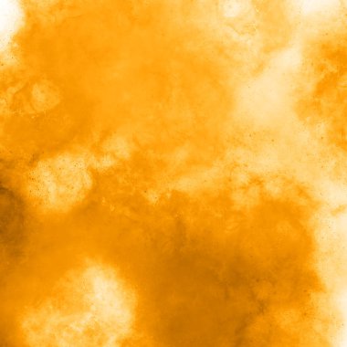 Renkli suluboya arka plan, soyut sarı turuncu nokta, fon. Yumuşak geçiş eğrisi akrilik boya, tasarım için leke lekesi