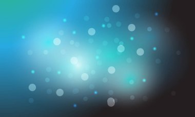 Soyut kabarcık arka plan parıltı. Mavi background.illustration