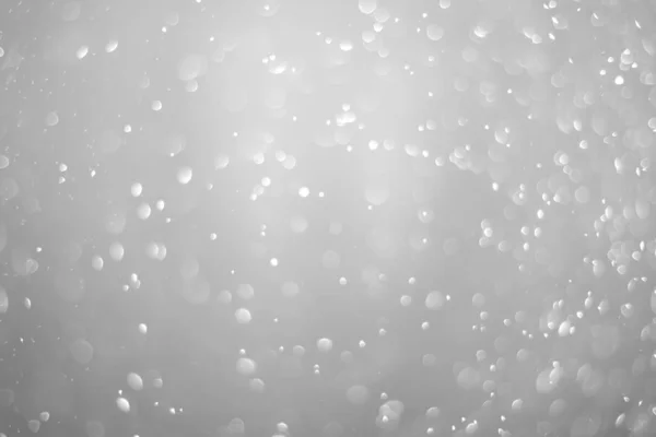 Papier Peint Abstrait Blanc Brillant Paillettes Bokeh — Photo