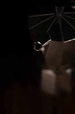 klasik İtalyan kahve makinesi, mocha pot 