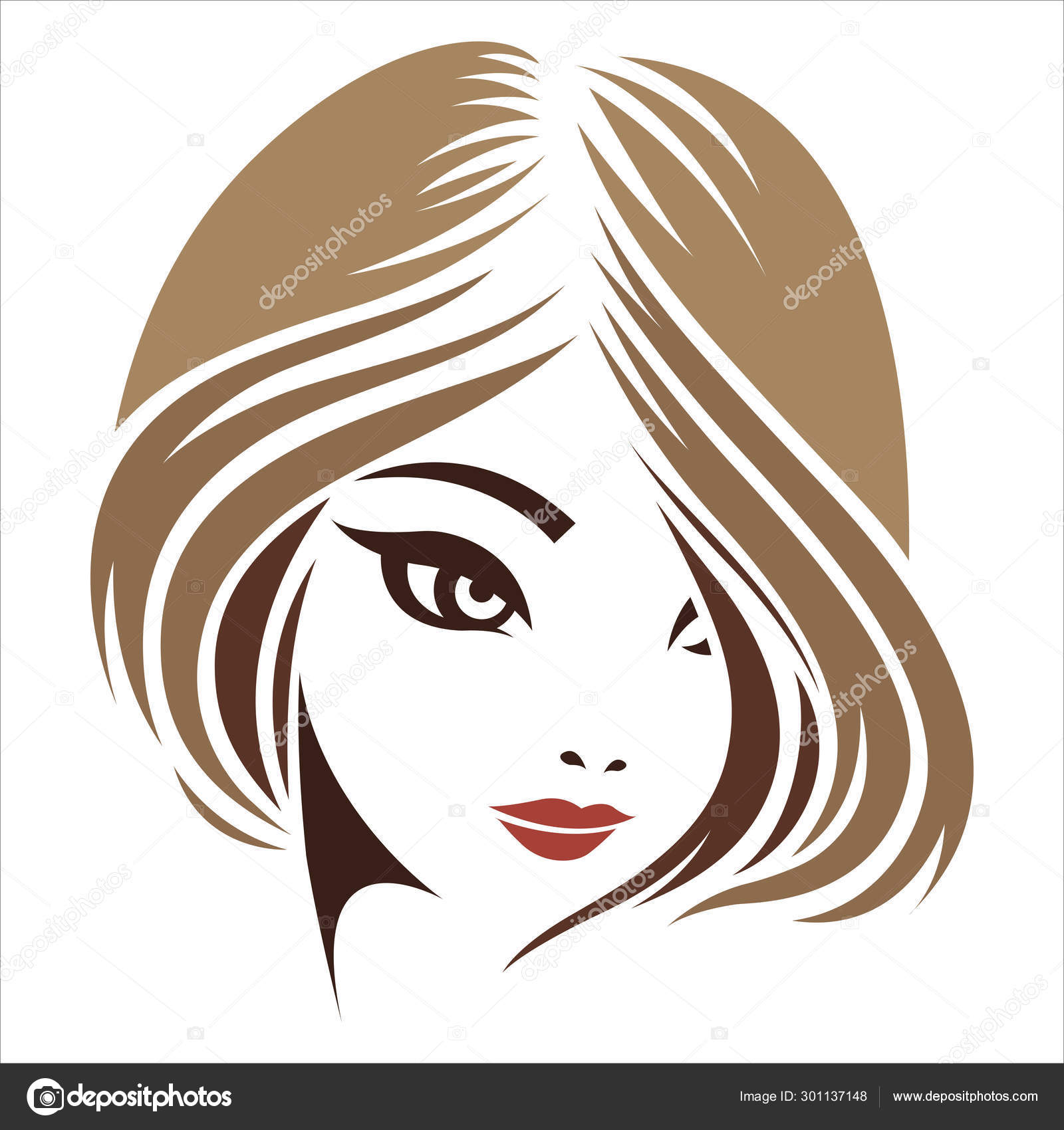 Cute Girl Logo Design Concept Woman Beauty Institute Stock Vector Image By C Otherstock Cute Girl Logo Design Concept Woman Beauty Institute Stock Vector Image By C Otherstock