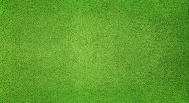 Yeşil çimen arkaplanının üst görünümü.