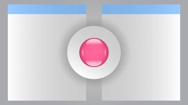 Boş infografik boş şablon vektör tasarımı