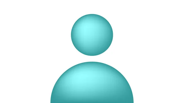 Illustration Vectorielle Icône Avatar Icône Homme — Image vectorielle