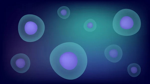 Science Papier Peint Illustration Vectorielle Fond Des Cellules — Image vectorielle