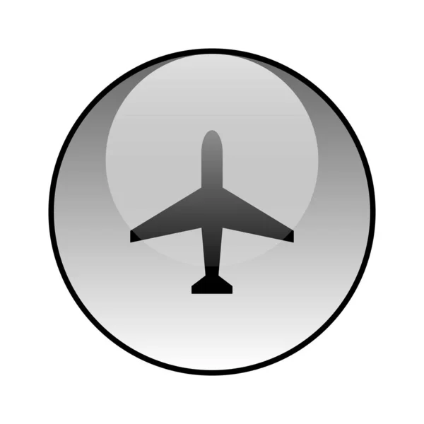 Conception Vectorielle Icône Verre Plane — Image vectorielle