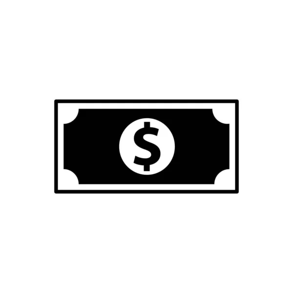 Money Icon Vector Design Dollar Illustration — Stock Vector