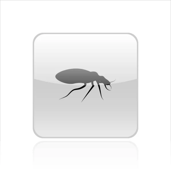 Icono Error Diseño Vectores Vector Insectos — Archivo Imágenes Vectoriales