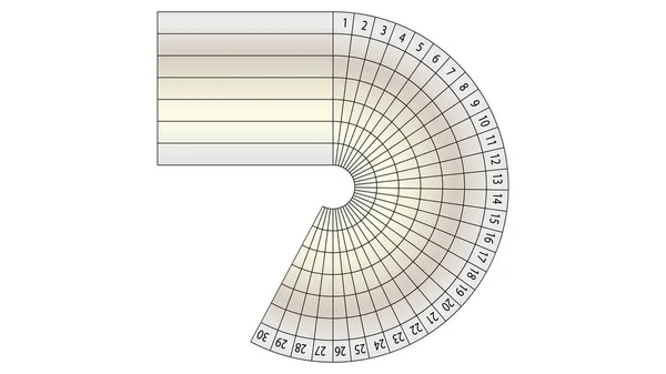 30 günlük vektör tasarımı için günlük alışkanlık izleyici