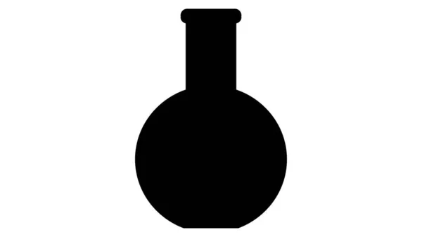 Flaschensymbol Vektor Design Ikonen Der Wissenschaft — Stockvektor