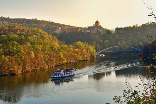 Hrad Veveří Statutární Město Brno Česká Republika Evropa Krásná Podzimní — Stock fotografie