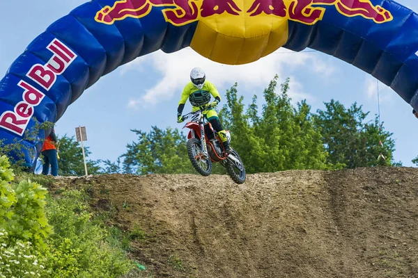 Lviv Ukraine May 2018 Open Cup Lviv Motocross Track Mayorovka — Stock Photo, Image