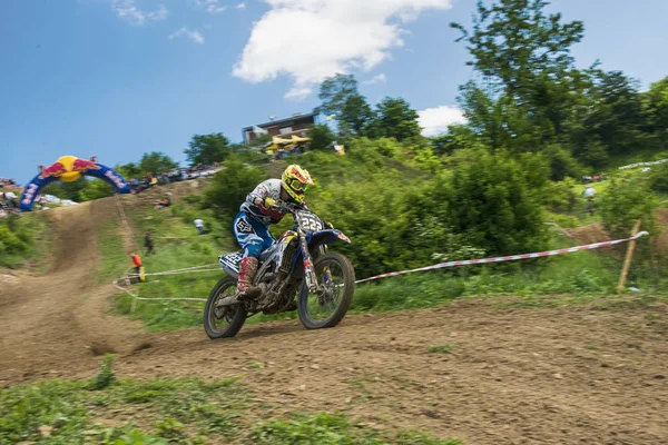 Lvov Ukrajina Května 2018 Otevřený Pohár Lvova Motokrosové Trati Mayorovka — Stock fotografie