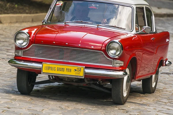 Lviv Ucrânia Junho 2018 Old Retro Car Lloyd Arabella Com — Fotografia de Stock