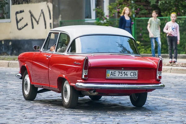 Lviv Ucrânia Junho 2018 Old Retro Car Lloyd Arabella Com — Fotografia de Stock