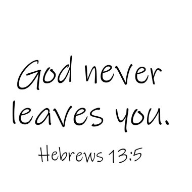 İncil İfade, yaşam motivasyonel alıntı, baskı veya poster, kart, el ilanı veya T shirt olarak kullanmak için tipografi