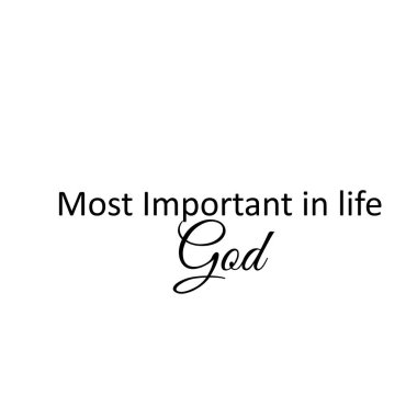 Hristiyan inancı, baskılar için tipografi ya da poster, kart, el ilanı ya da tişört olarak kullanım 