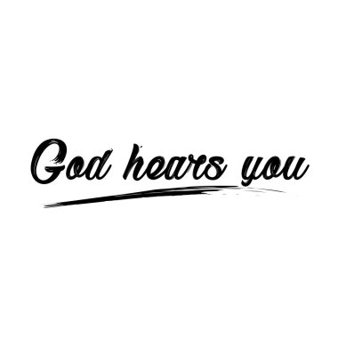 Hristiyan inancı, baskılar için tipografi ya da poster, kart, el ilanı ya da tişört olarak kullanım 