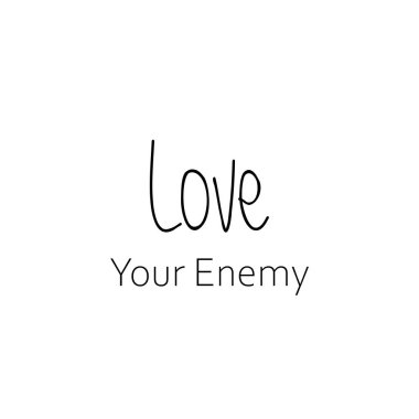 Hristiyan inancı, baskılar için tipografi ya da poster, kart, el ilanı ya da tişört olarak kullanım