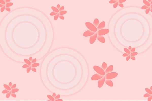 Flower Background Design Print Use Wallpaper Banner Poster — Stock Photo, Image