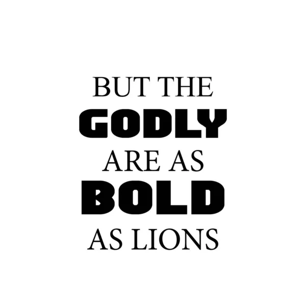 しかし 神はライオンのように太字です キリスト教の引用デザイン印刷のための — ストックベクタ