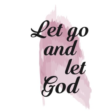 Tanrı 'ya, Hristiyan inancına, baskının tipografisine izin verin ya da poster, kart, broşür ya da tişört olarak kullanın.