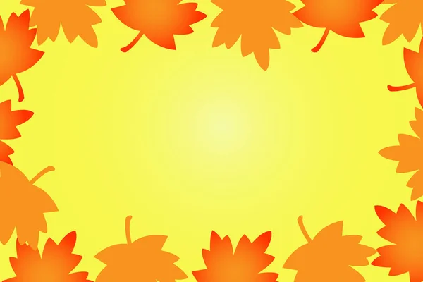 Schöne Herbstblätter Hintergrunddesign Verwendung Als Tapete Karte Poster Flyer Oder — Stockfoto