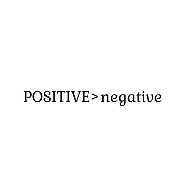 Positive Vibes Citazione Motivazionale Della Vita Tipografia Stampare Utilizzare Come — Vettoriale Stock