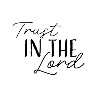 Hristiyan inancı, baskılar için tipografi ya da poster, kart, el ilanı ya da tişört olarak kullanım