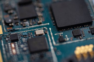 Çipin makro fotoğrafı