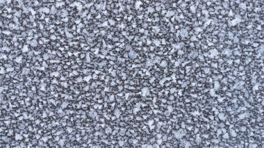 Tahta üzerinde buz dokusu makrosu