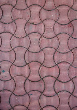 Pembe asfalt levhaların dokusu.