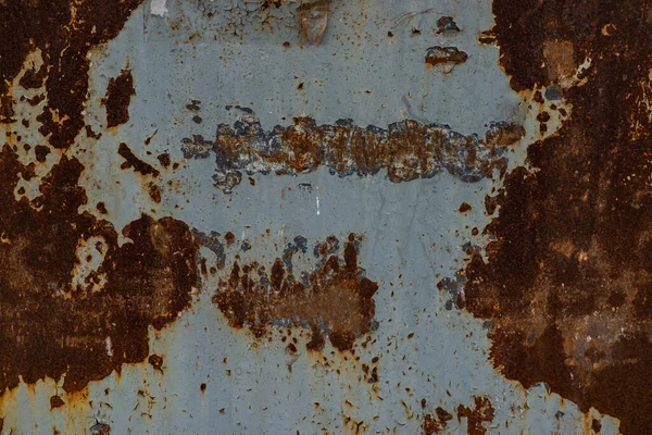 Rusty Iron Sheet Falling Paint — Stock Photo, Image